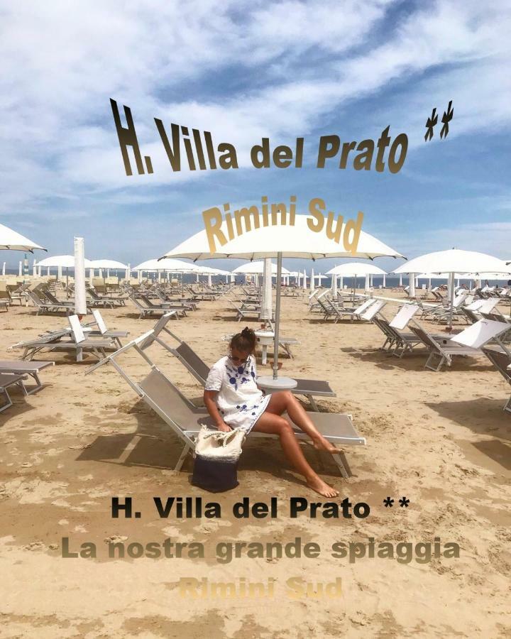 Hotel Villa Del Prato Cucina Romagnola E Possibilita Pacchetto Spiaggia Bellariva Di Rimini Екстериор снимка